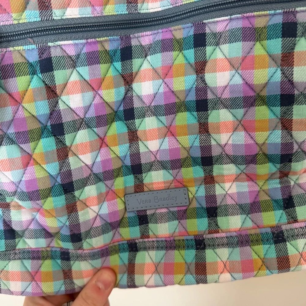 VERA BRADLEY Essential Backpack in Gingham Plaid - Picture 2 of 5